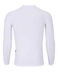 HOLOKOLO Cycling long sleeve t-shirt - WINTER BASE LAYER - white