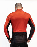 HOLOKOLO Cycling thermal jacket - CLASSIC - red/black
