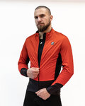HOLOKOLO Cycling thermal jacket - CLASSIC - red/black