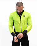 HOLOKOLO Cycling thermal jacket - CLASSIC - green/black