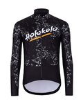 HOLOKOLO Cycling thermal jacket - GRAFFITI - black