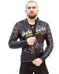 HOLOKOLO Cycling thermal jacket - GRAFFITI - black