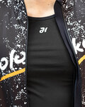 HOLOKOLO Cycling thermal jacket - GRAFFITI - black