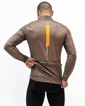 HOLOKOLO Cycling thermal jacket - ELEMENT - brown