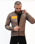 HOLOKOLO Cycling thermal jacket - ELEMENT - brown