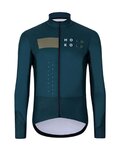 HOLOKOLO Cycling winter set with jacket - ELEMENT - blue/black