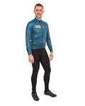 HOLOKOLO Cycling thermal jacket - ELEMENT - blue