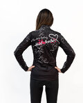 HOLOKOLO Cycling thermal jacket - GRAFFITI LADY - black