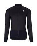 HOLOKOLO Cycling winter set with jacket - CLASSIC LADY - black