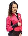 HOLOKOLO Cycling thermal jacket - CLASSIC LADY - pink/black