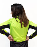 HOLOKOLO Cycling thermal jacket - CLASSIC LADY - black/green