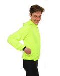 HOLOKOLO Cycling windproof jacket - NEON II - yellow