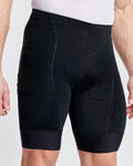 HOLOKOLO Cycling shorts without bib - ELITE - black