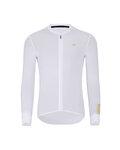 HOLOKOLO Cycling long sleeve jersey and bibtights - VICTORIOUS GOLD - white/black