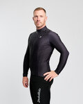 HOLOKOLO Cycling winter long sleeve jersey - STARLIGHT WINTER - black