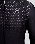 HOLOKOLO Cycling winter long sleeve jersey - STARLIGHT WINTER - black