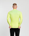 HOLOKOLO Cycling winter long sleeve jersey - STARLIGHT WINTER - yellow