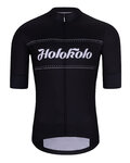 HOLOKOLO Cycling short sleeve jersey and shorts - GEAR UP - black