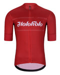 HOLOKOLO Cycling short sleeve jersey and shorts - GEAR UP  - black/red