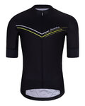 HOLOKOLO Cycling short sleeve jersey and shorts - LEVEL UP  - black