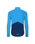 HOLOKOLO Cycling winter set with jacket - ARROW II. WINTER - blue/black