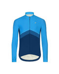 HOLOKOLO Cycling winter set with jacket - ARROW II. WINTER - blue/black