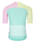 HOLOKOLO Cycling short sleeve jersey and shorts - PERFORMANCE - pink/green