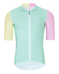 HOLOKOLO Cycling short sleeve jersey and shorts - PERFORMANCE - pink/green
