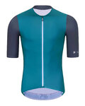 HOLOKOLO Cycling short sleeve jersey and shorts - PERFORMANCE - purple/green