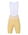 HOLOKOLO Cycling long sleeve jersey and bibtights - VICTORIOUS GOLD - beige/gold/black