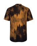 HOLOKOLO Cycling short sleeve jersey - NIGHTFALL MTB - orange/black