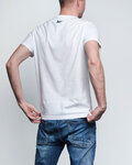 NU. BY HOLOKOLO Cycling short sleeve t-shirt - UP & NEVER STOP - white