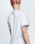 NU. BY HOLOKOLO Cycling short sleeve t-shirt - CURIOSITY - white/blue