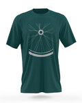 NU. BY HOLOKOLO Cycling short sleeve t-shirt - RIDE THIS WAY - blue