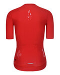 RIVANELLE Cycling short sleeve jersey and shorts - METTLE LADY - red/black