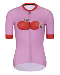 RIVANELLE Cycling short sleeve jersey and shorts - FRUIT LADY  - pink/red/black