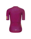 RIVANELLE Cycling short sleeve jersey and shorts - VICTORIOUS GOLD LADY - black/bordeaux