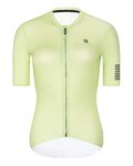 RIVANELLE Cycling short sleeve jersey and shorts - VICTORIOUS ELITE - light green/black
