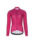 RIVANELLE Cycling winter set with jacket - STARLIGHT WINTER - black/pink