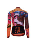 Cycling winter set with jacket - FREE WINTER - multicolour/black/orange