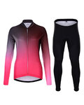 HOLOKOLO Cycling winter set - DAZZLE LADY WINTER - pink/black