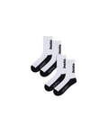 HOLOKOLO Cyclingclassic socks - LINEAL 2PAK - white/black