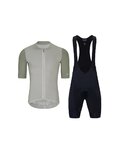 HOLOKOLO Cycling short sleeve jersey and shorts -   - bordeaux/grey/black