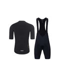 HOLOKOLO Cycling short sleeve jersey and shorts - EYELET - black