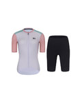 RIVANELLE Cycling short sleeve jersey and shorts - TECHNICAL  - green/black