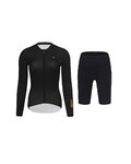 HOLOKOLO Cycling long sleeve jersey and bibtights - VICTORIOUS ELITE - black