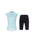 RIVANELLE Cycling short sleeve jersey and shorts - FLAIR - blue