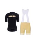 RIVANELLE Cycling short sleeve jersey and shorts - GLAMOR - black/beige