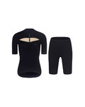 RIVANELLE Cycling short sleeve jersey and shorts - GLAMOR - black