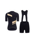 RIVANELLE Cycling short sleeve jersey and shorts - GLAMOR - beige/black